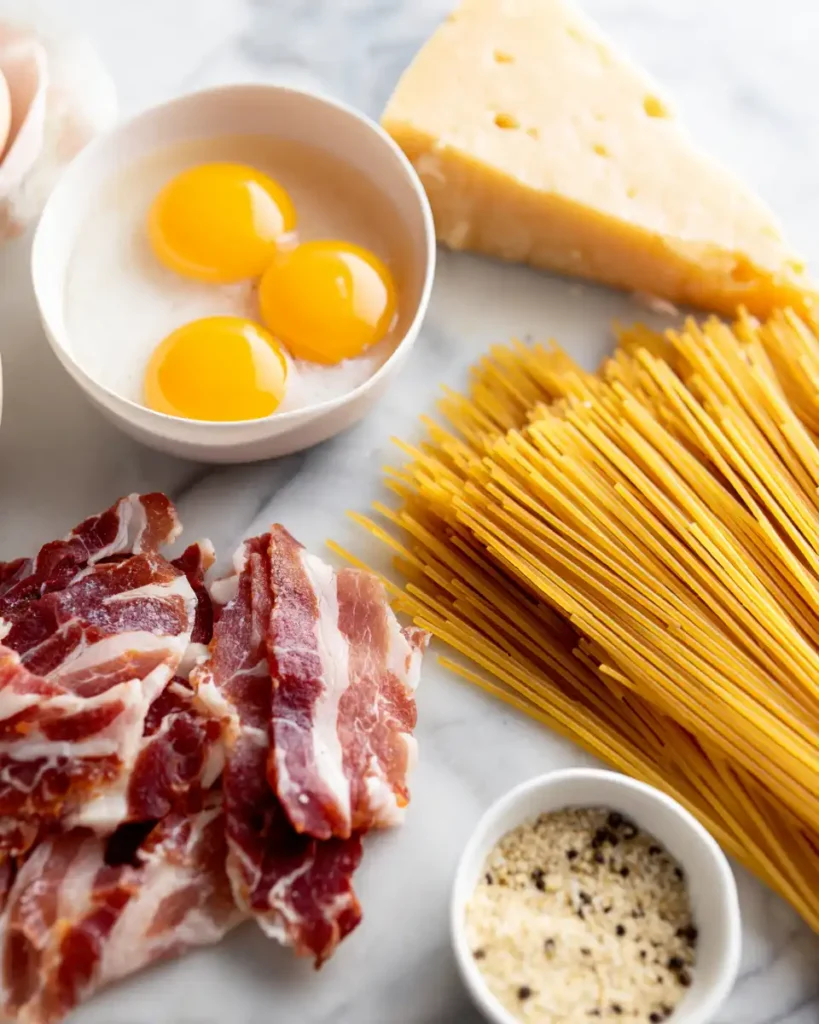 Ultimate Spaghetti Carbonara Recipe (Creamy, No Cream) 11 ultimate spaghetti carbonara recipe ingredients