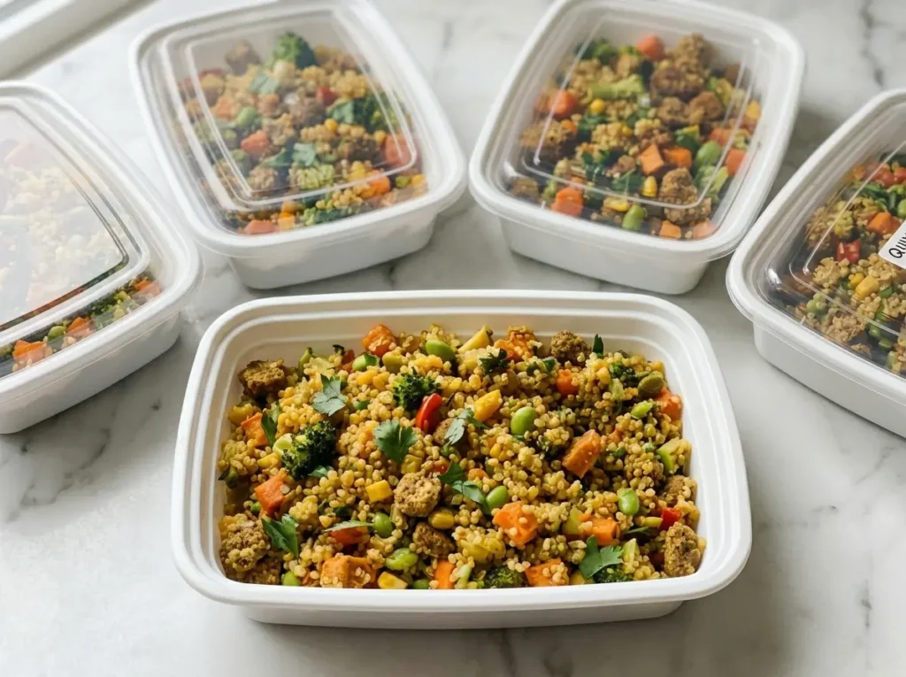 Best Human Kibble Recipe Gluten Free: 5 Easy Versions 19 human kibble gluten free portioned meal prep containers step5
